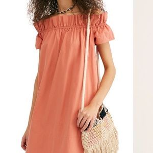 Free People Sophie Off-The-Shoulder Mini Dress